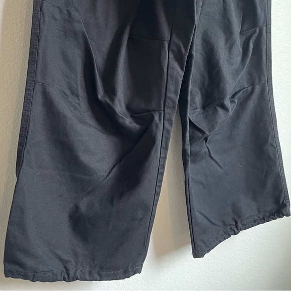 Emporio Armani Men’s Black Wide Cargo Pants, Size 38 - Picture 3 of 13